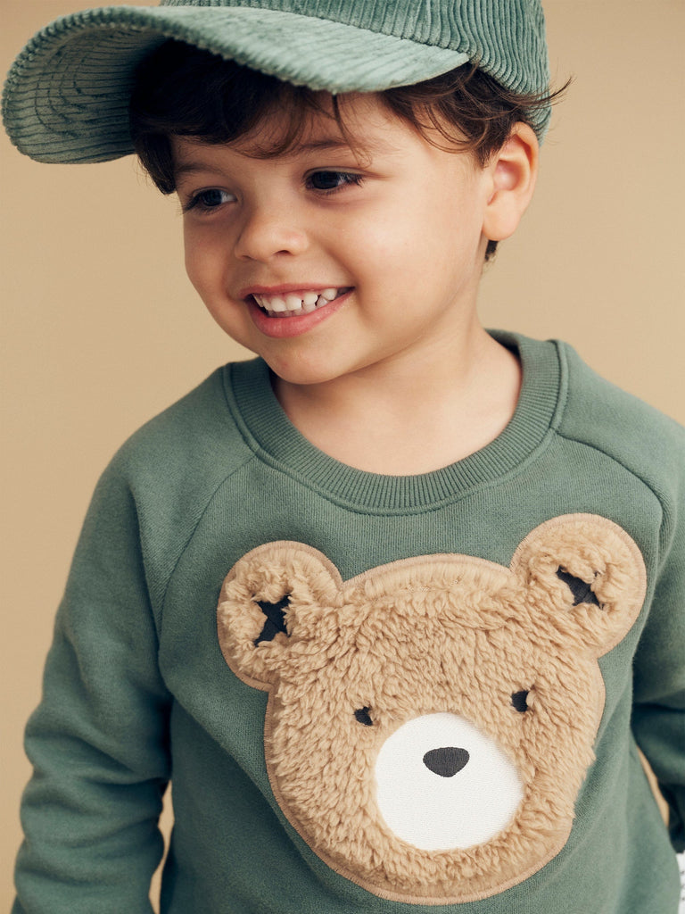 LIGHT SPRUCE FURRY HUXBEAR SWEATSHIRT