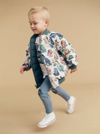 DINO BAND REVERSIBLE BOMBER