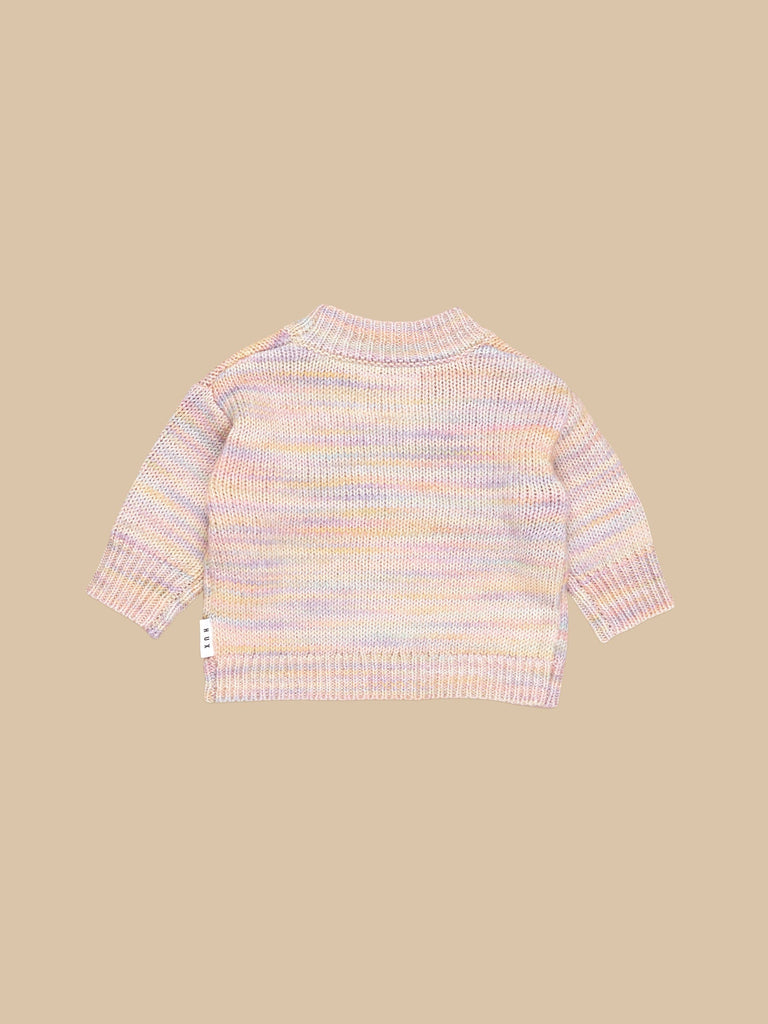 RAINBOW BOXY CARDI