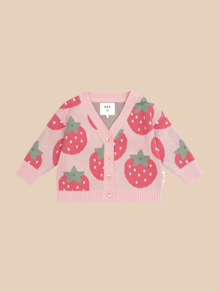 BERRY BOXY CARDI