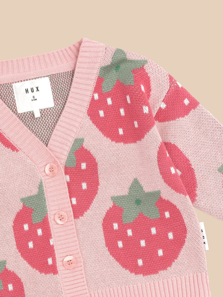 BERRY BOXY CARDI