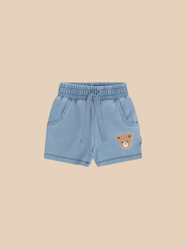 HUXBEAR KNIT DENIM SHORT