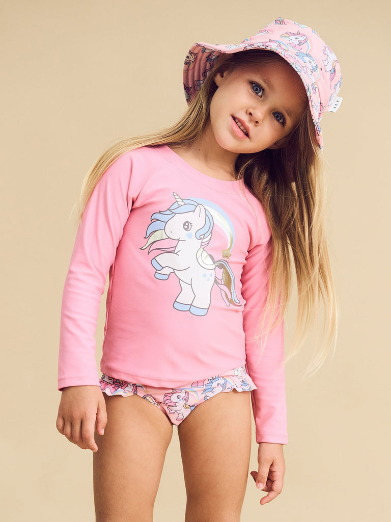 RAINBOW UNICORN SWIM SET