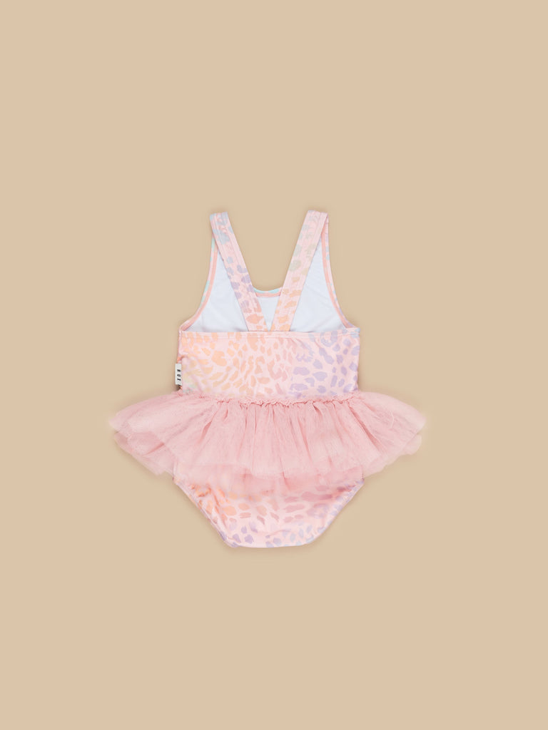 ANIMAL SWIRL BALLET SWIMSUIT