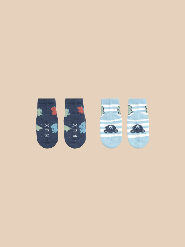 DINO PLAY 2PK SOCKS