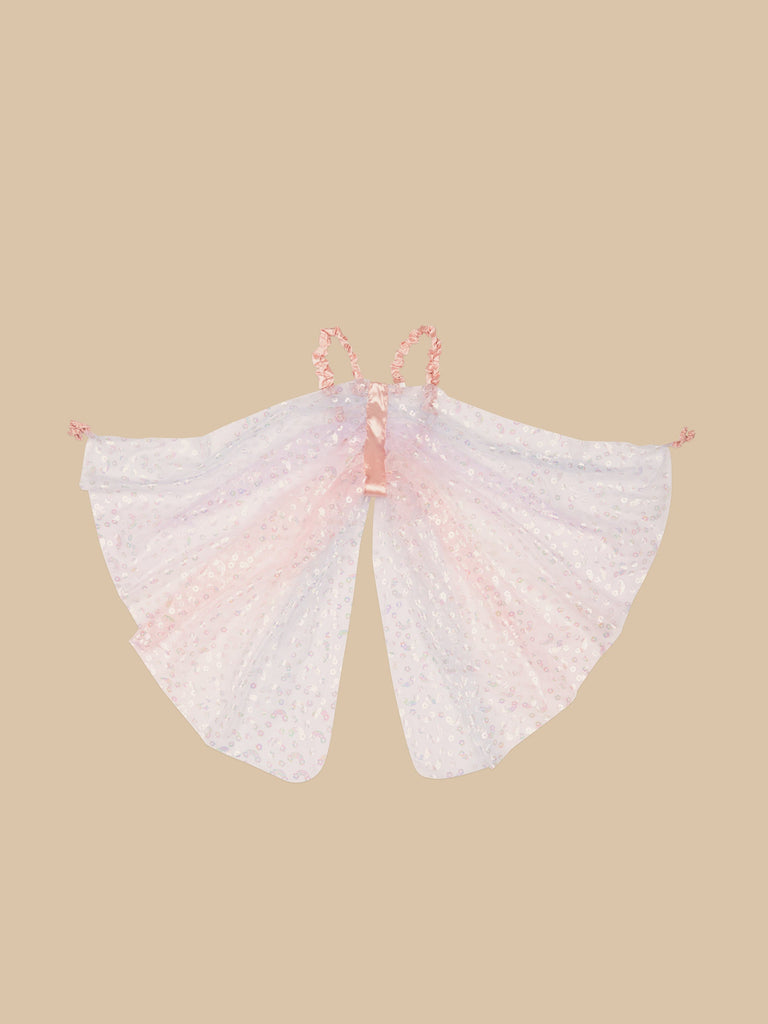 ONE SIZE RAINBOW TULLE WINGS