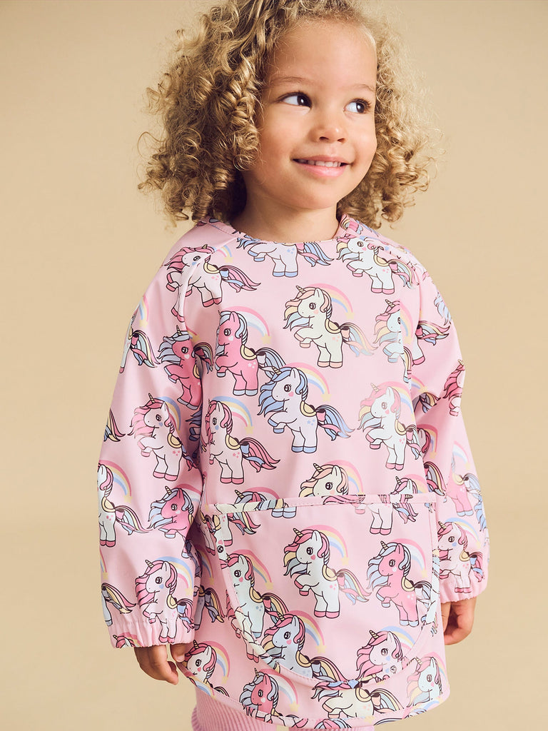 RAINBOW UNICORN SMOCK