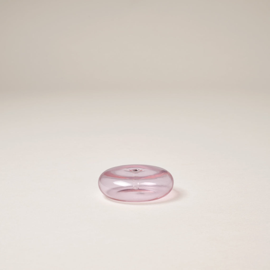 Glass Vessel Incense Holder | Pink