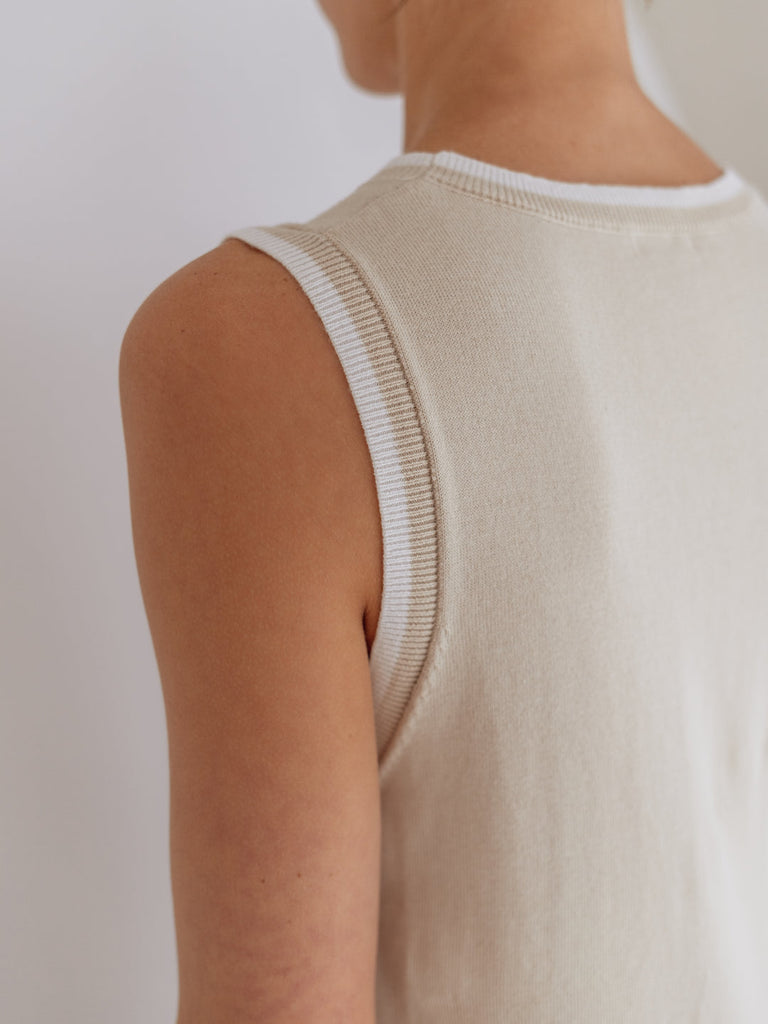 WOMEN'S KNIT DRESS | LATTE