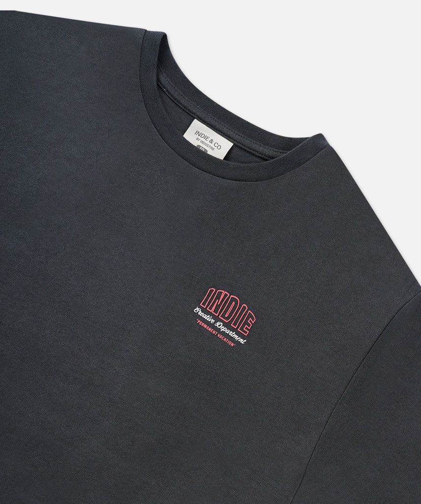 The Penbroke Tee | Washed Black