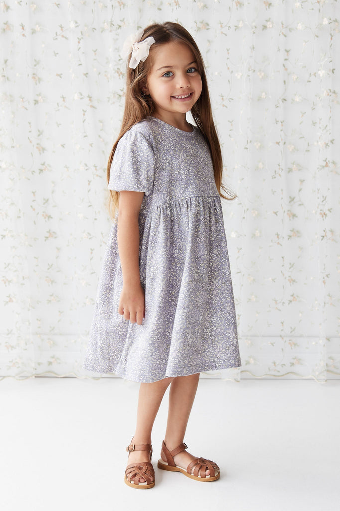 Organic Cotton Penny Dress | April Lilac