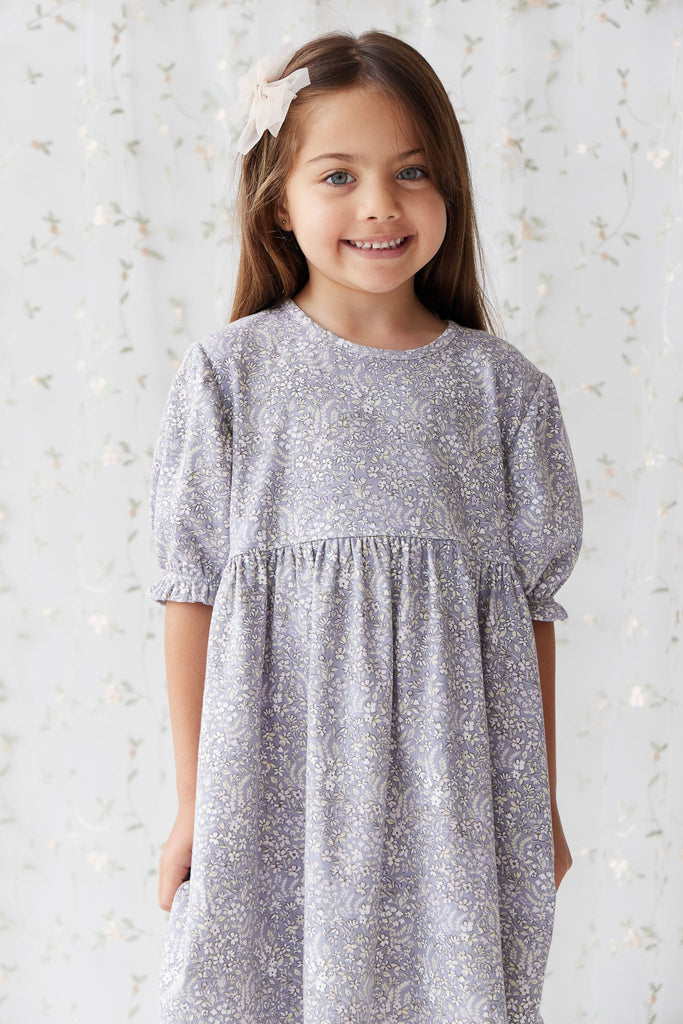 Organic Cotton Penny Dress | April Lilac