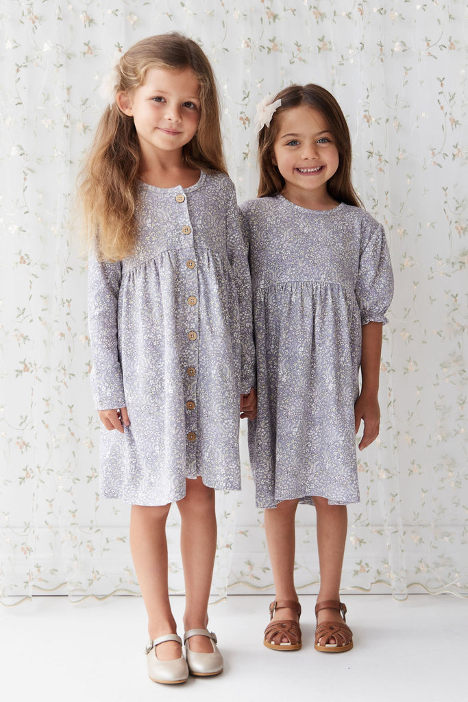 Organic Cotton Penny Dress | April Lilac