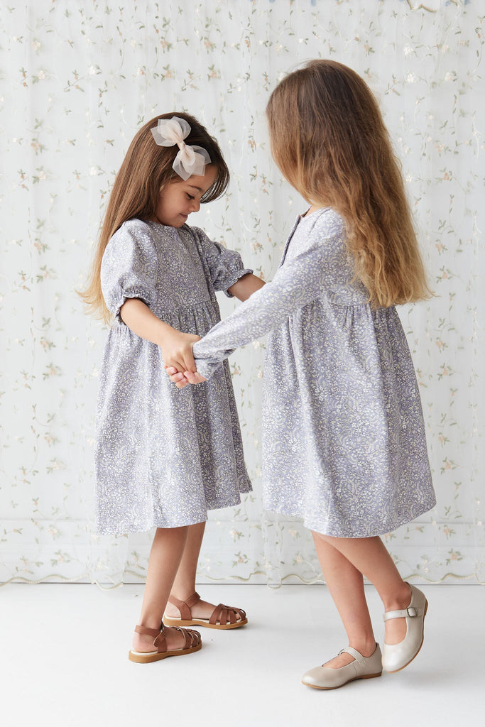 Organic Cotton Penny Dress | April Lilac