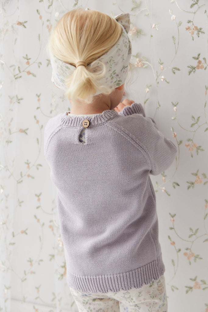 Audrey Knitted Jumper | Starling Goldie Bouquet