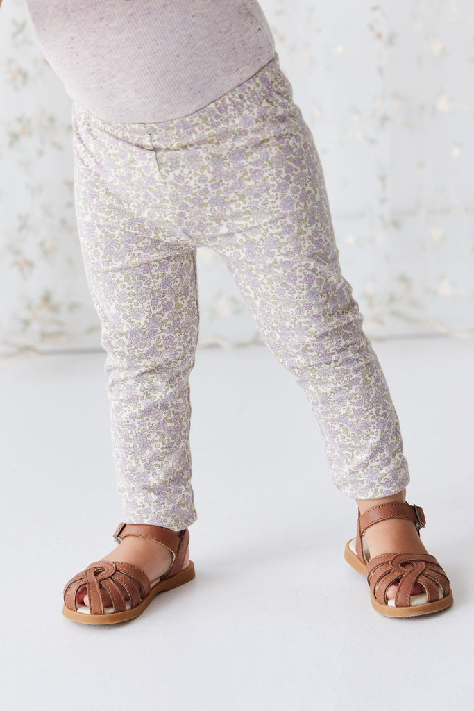 Organic Cotton Everyday Legging | Chloe Lavender