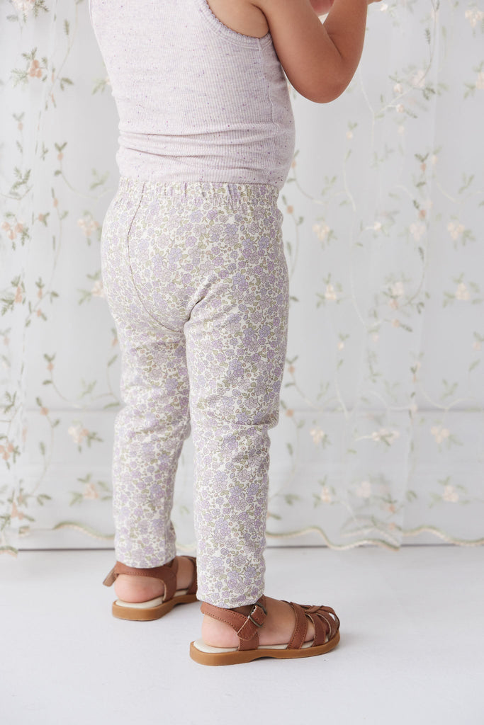 Organic Cotton Everyday Legging | Chloe Lavender