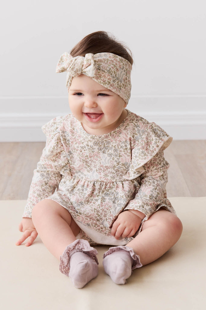 Organic Cotton Vivienne Playsuit | April Glacier