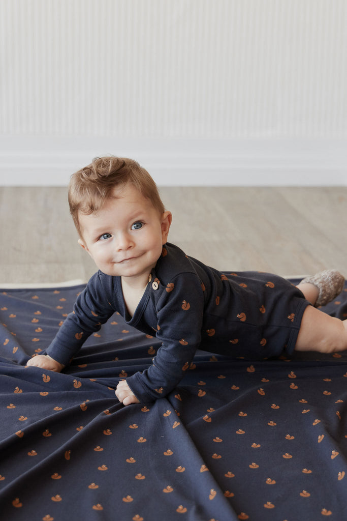 Organic Cotton Fernley Bodysuit | Fox Cubs Constellation