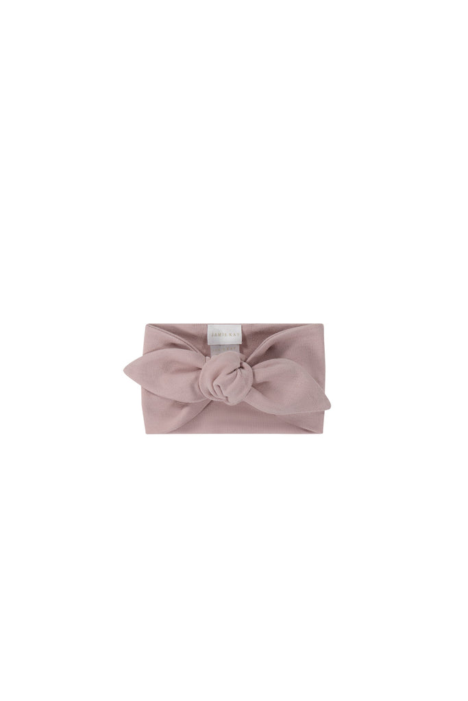 Pima Cotton Headband / Powder Pink