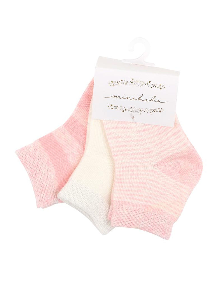 MINIHAHA 3PK SOCKS