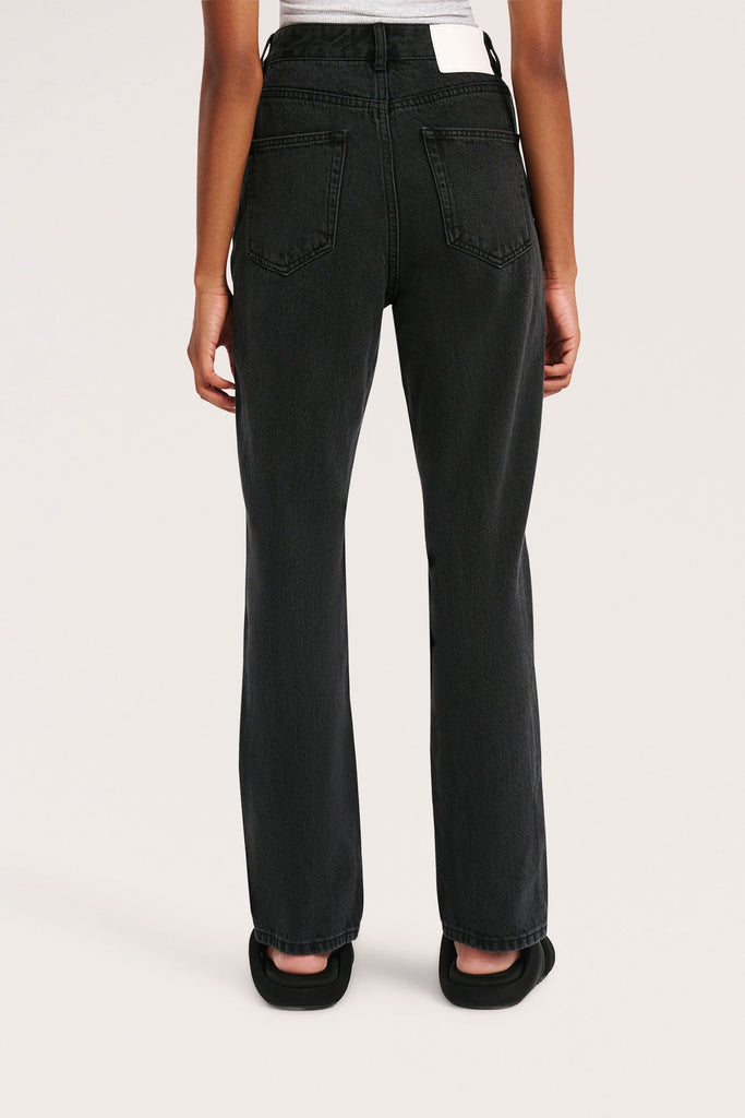 Organic Straight Leg Jean | Black