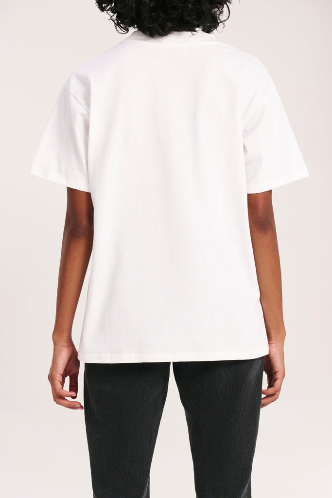 Organic Boyfriend Tee White