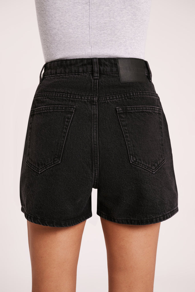 Organic Mom Short | Vintage Black