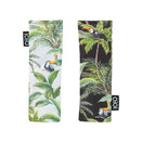 Reversible Pram Harness Cover Set | Tropical Black/White