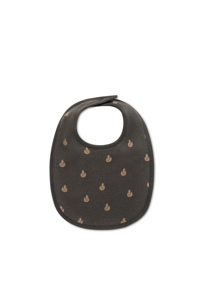 Organic Cotton Bib | Fox Cubs Wolf