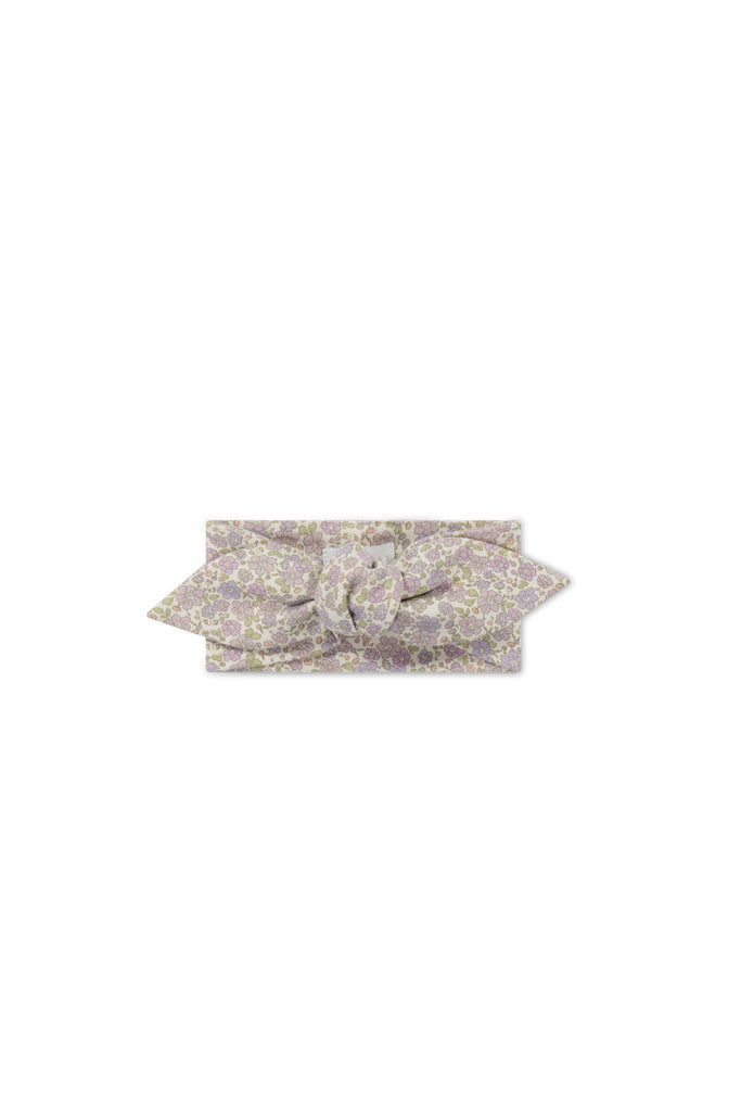 Organic Cotton Headband | Chloe Lavender