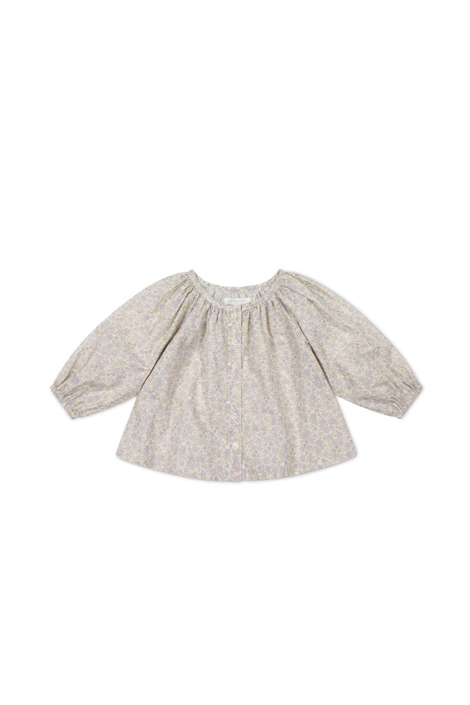 Organic Cotton Martha Top | Chloe Lavender