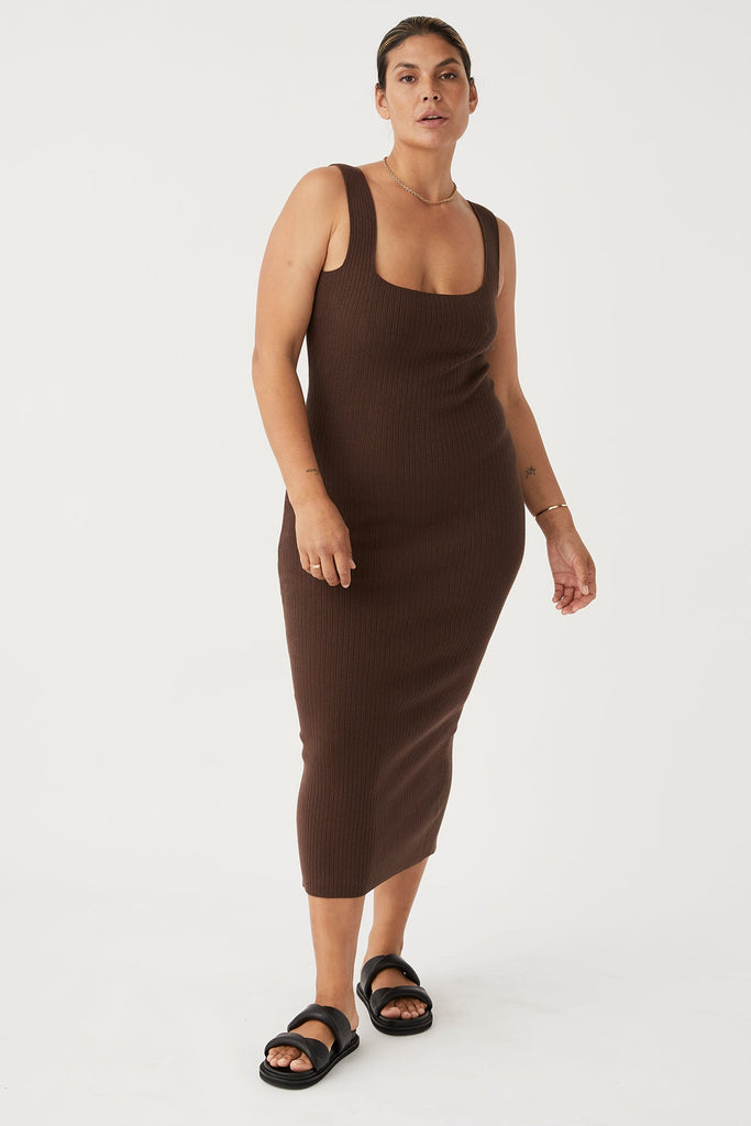 Tully Dress | Chocolate