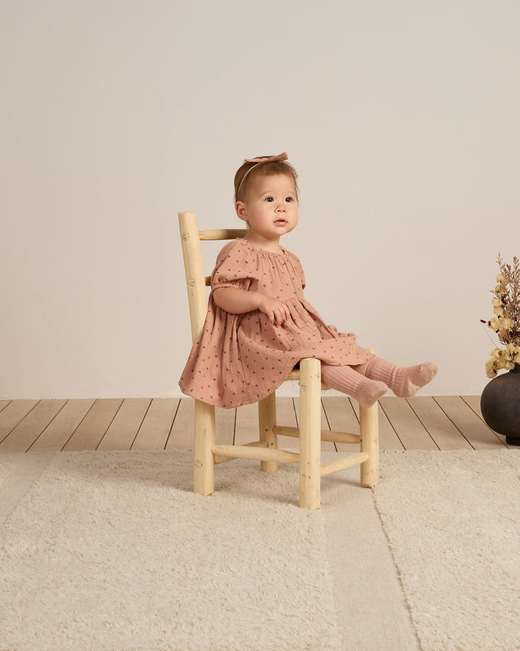 LITTLE KNOT HEADBAND | ROSE/BEIGE