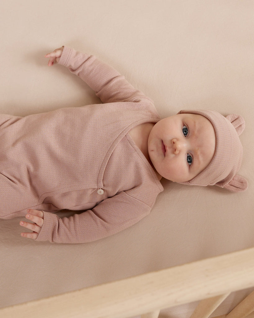 BABY BEAR BEANIE | MAUVE