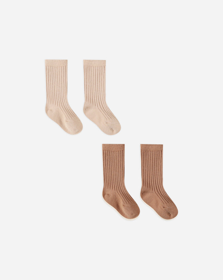 SOCKS SET | SHELL, ROSE