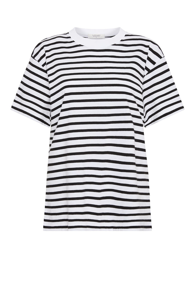 Organic Boyfriend Tee | Stripe