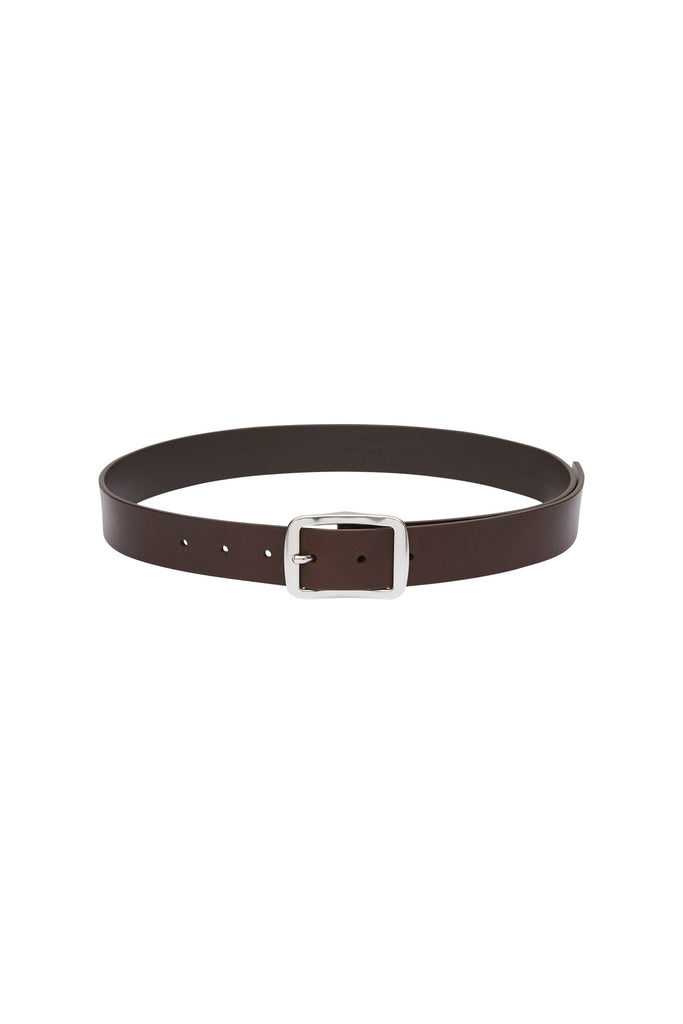 NUDE LEATHER BELT | TAN