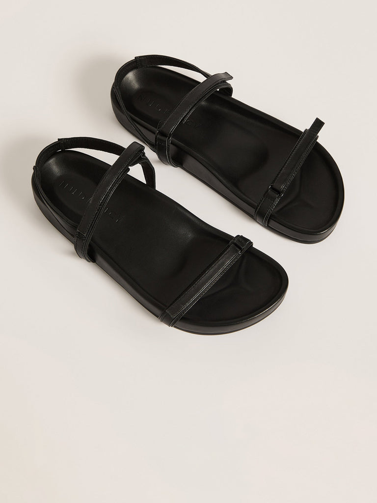 Thin Strap Sandal | Black