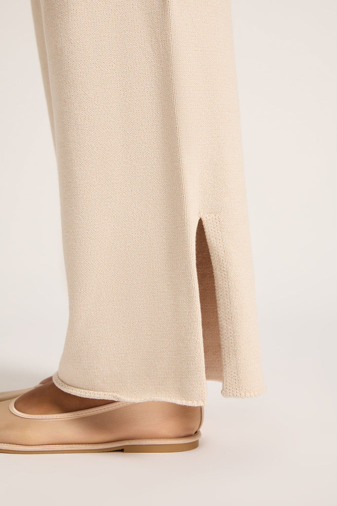 Lilou Knit Pant | Bone