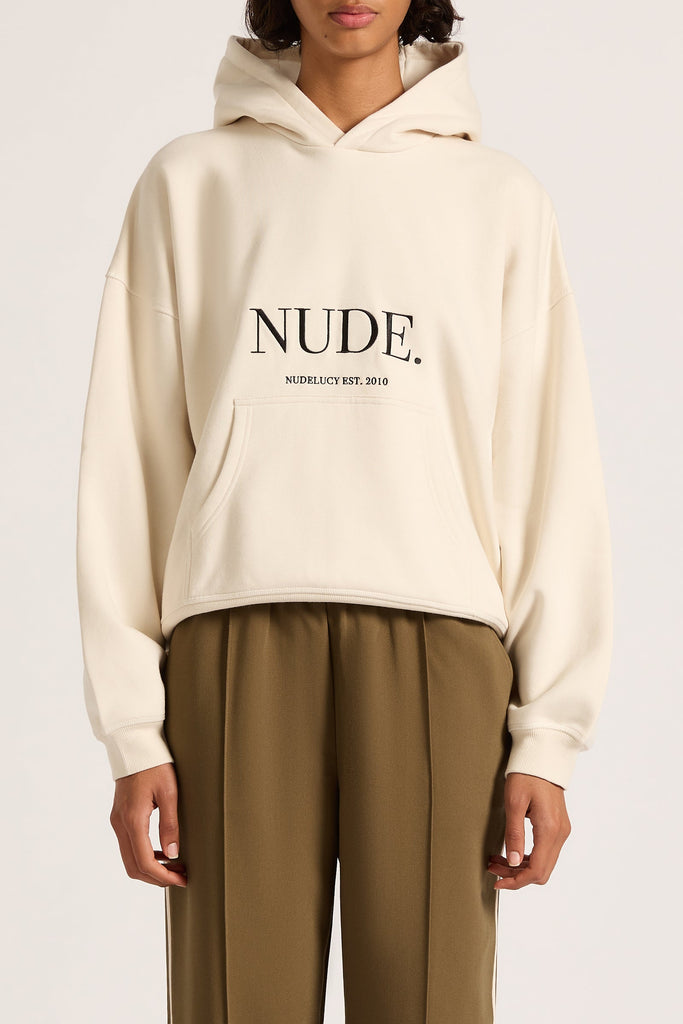 Nude Hoodie | Bone