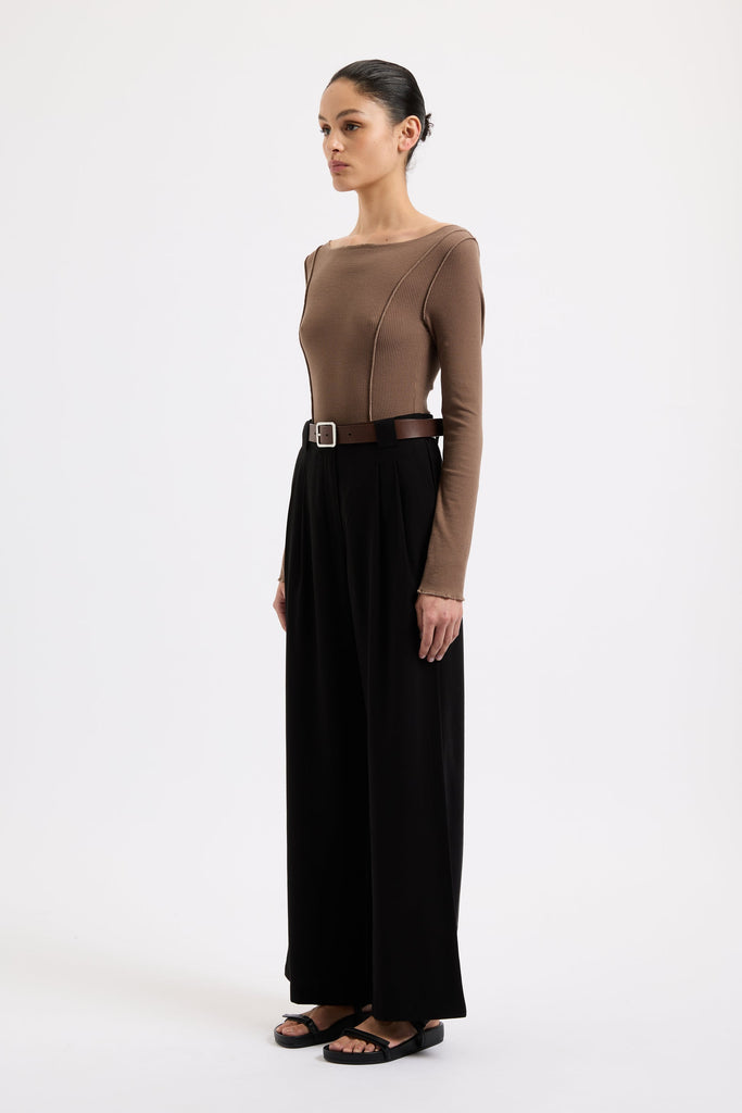 PETRA TAILORED PANT | BLACK