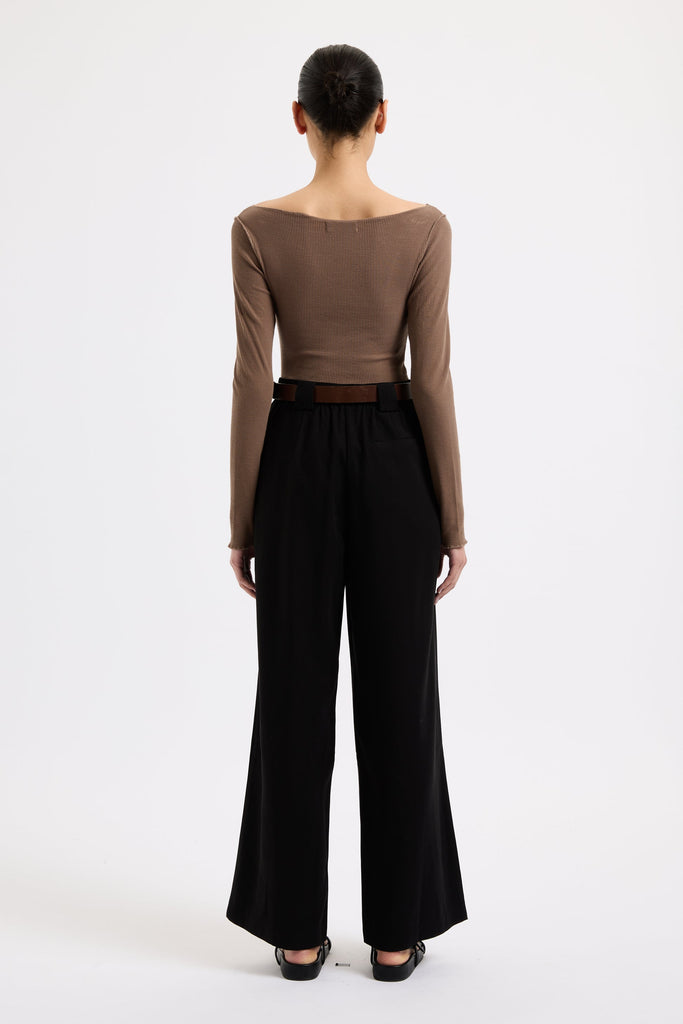 PETRA TAILORED PANT | BLACK