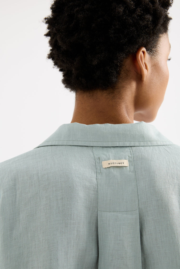 Lounge Linen Shirt | Seafoam