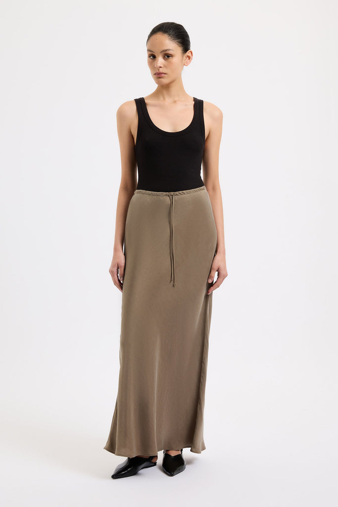 SESHNI TENCEL MAXI SKIRT