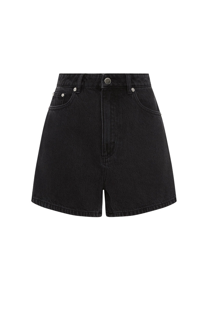 Organic Mom Short | Vintage Black