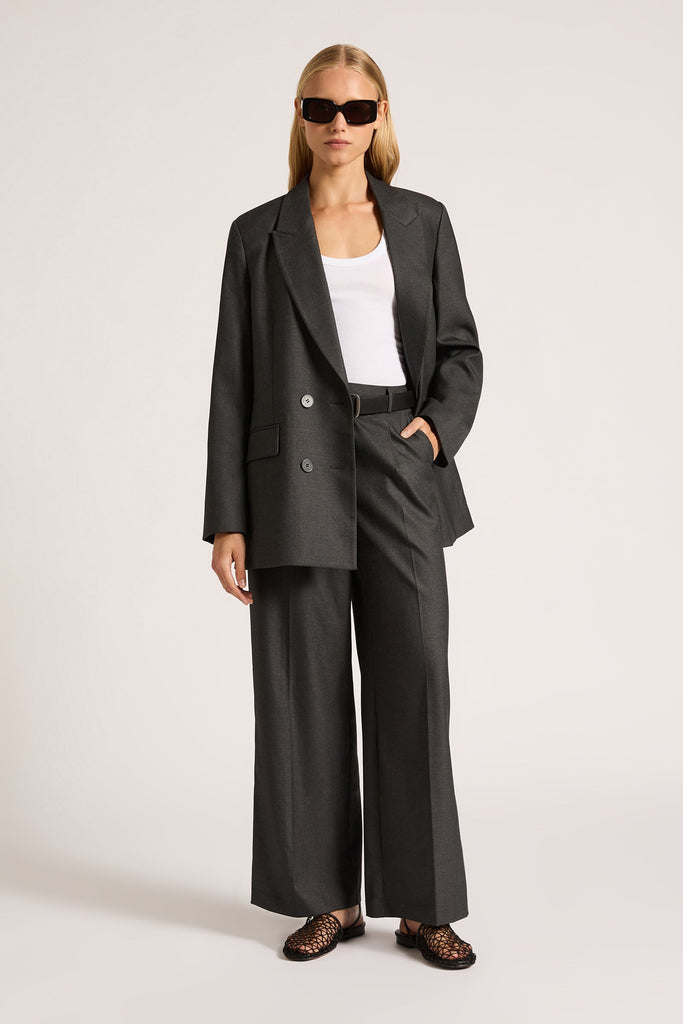 Dakota Tailored Pant | Charcoal