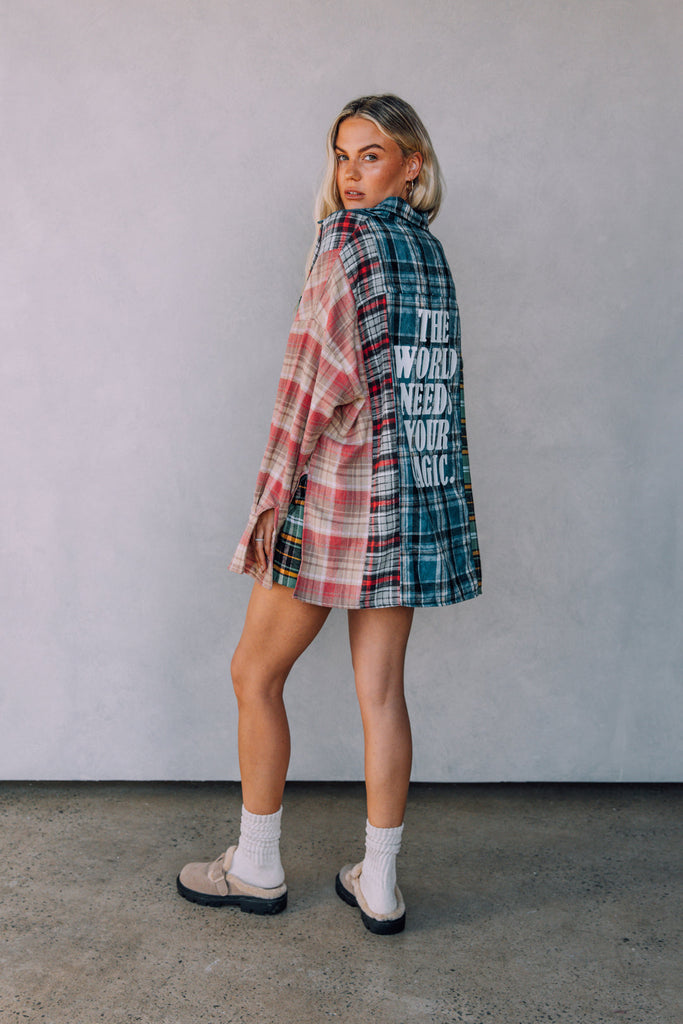 THE YOU'RE MAGIC FLANNEL SHIRT (PRE ORDER)