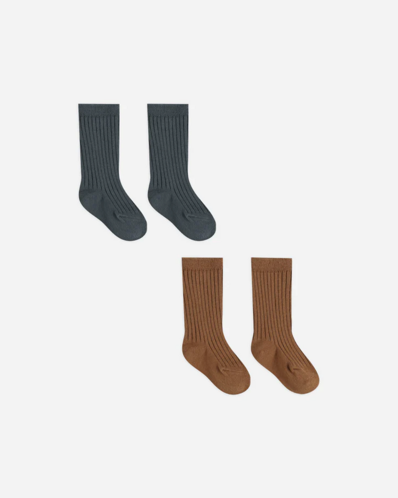 SOCKS SET | INDIGO, CINNAMON