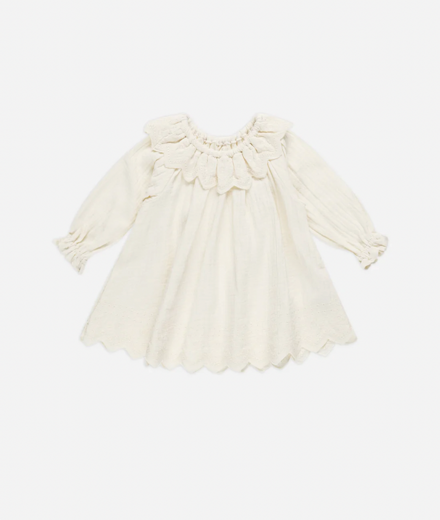 LONG SLEEVE ISLA DRESS | IVORY